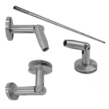 A312 Brat copertina din inox AISI316, finisaj Satinat, lungime brat 1000 mm